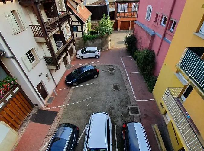 公寓 New Loft Centre Vieille Ville, Vue Petite Venise Parking, Balcon 2 科尔马